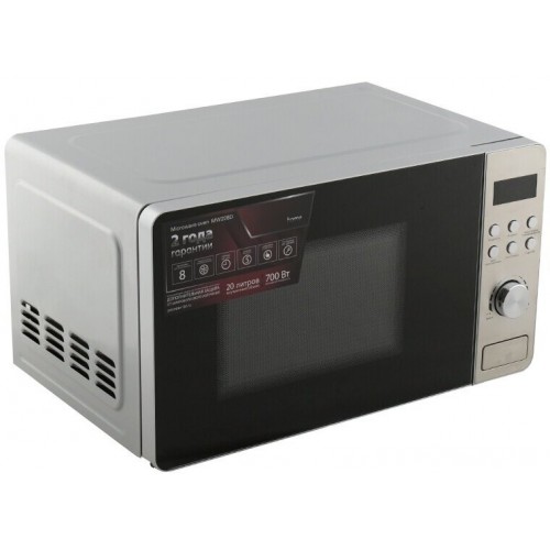 Микроволновая печь Pioneer MW228D (серебристый) 4