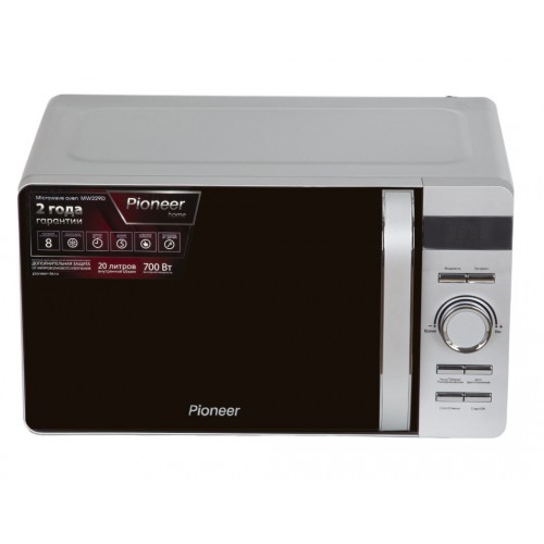 Микроволновая печь Pioneer MW229D (серебристый) 3