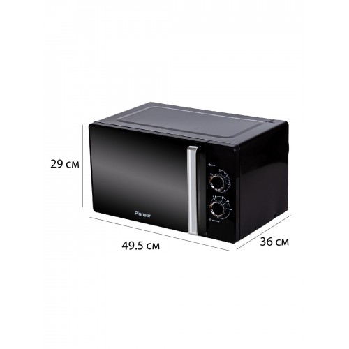 Микроволновая печь Pioneer MW361S (черный/серебристый) 3