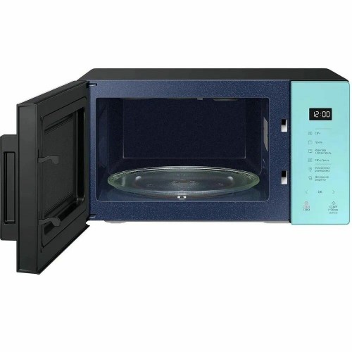 Микроволновая печь Samsung MG23T5018AN/BW (серебристый/мятный) 7