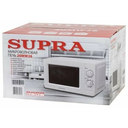 Микроволновая печь SUPRA 20MW26 (белый) 4