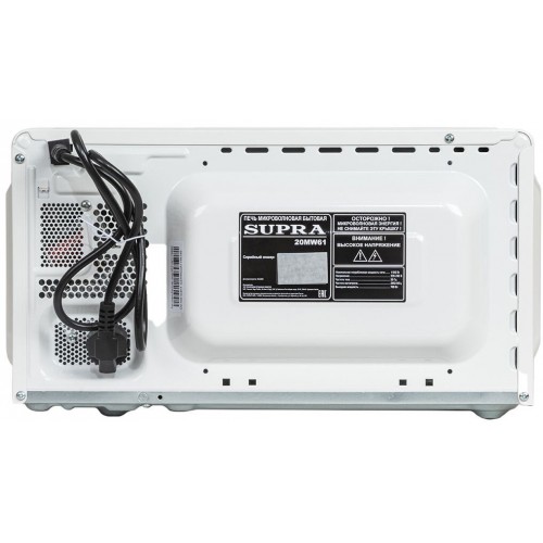 Микроволновая печь SUPRA 20MW61 (белый) 7