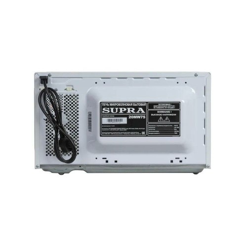 Микроволновая печь SUPRA 20MW75 (белый) 3