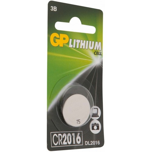 Батарейка GP Lithium CR2016-2C1 (CR2016, 1шт) 8