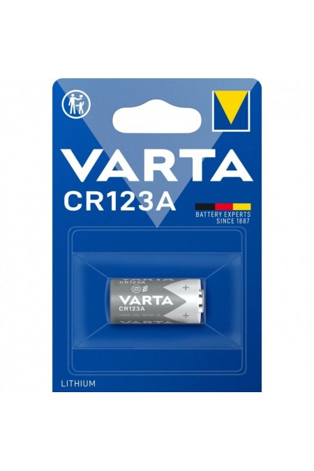 Батарейка Varta CR123A Lithium 3V BL1 6205 