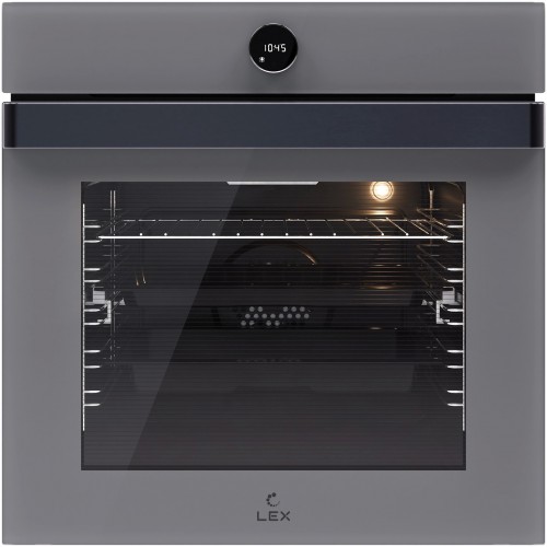 Электрический духовой шкаф LEX EDP 607 GR Wide Series (серебристый) 