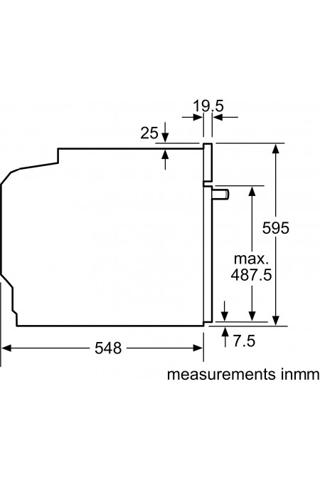 Электрический духовой шкаф Bosch HUA736EA0T (черный) 7
