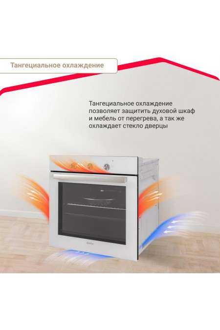 Электрический духовой шкаф Simfer B6EC16016 (белый) 3