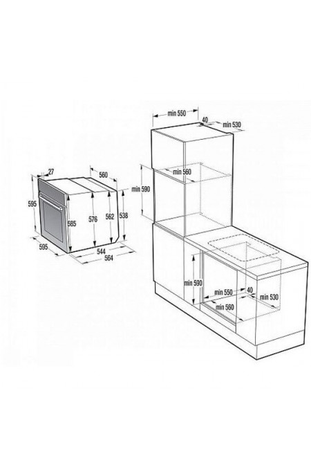 Электрическая варочная панель Gorenje BP6138B (черный) 3