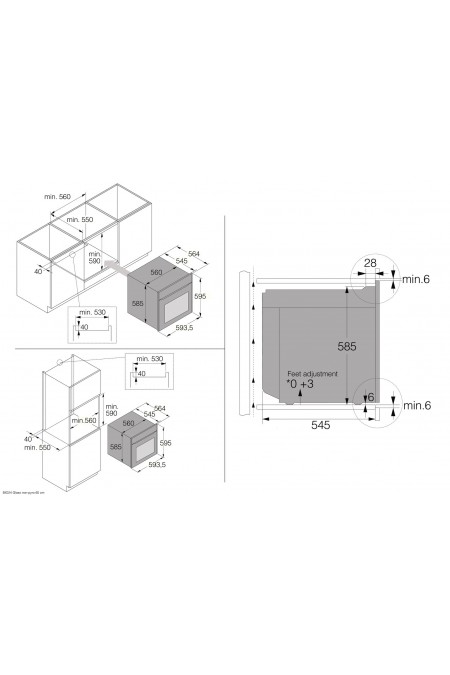 Электрический духовой шкаф ASKO OCM56BGH (черный) 5