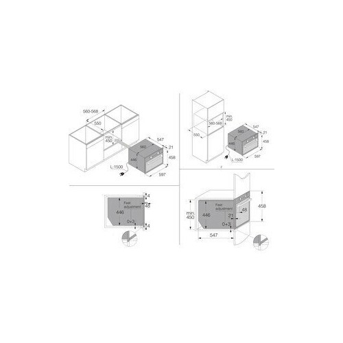 Электрический духовой шкаф ASKO OCM8464S (нержавеющая сталь) 3