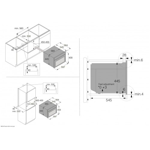 Электрический духовой шкаф ASKO OCS64BSH (черная сталь) 7