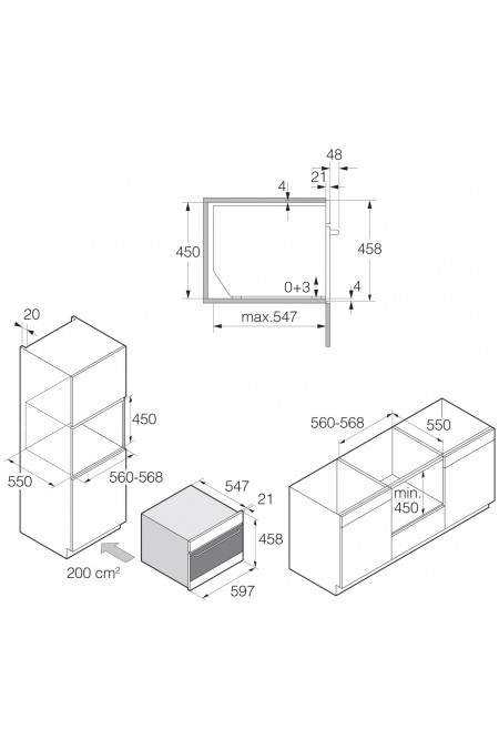 Электрический духовой шкаф ASKO OCS8487B (черный) 1
