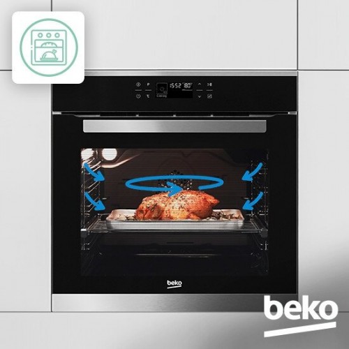 Электрический духовой шкаф Beko BBIM13400XS (черный) 2