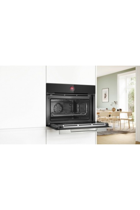 Электрический духовой шкаф Bosch CBG7741B1 (черный) 