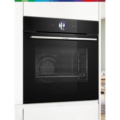 Электрический духовой шкаф Bosch HBG7764B1 (черный) 8