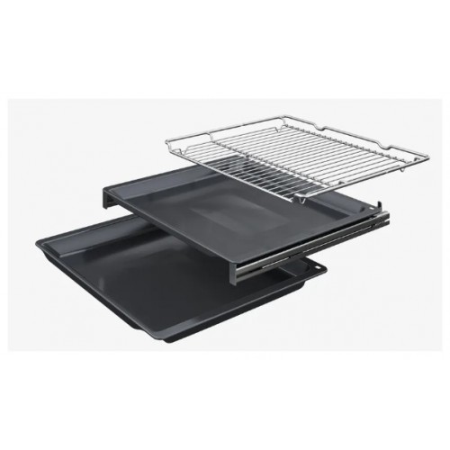 Электрический духовой шкаф Bosch HBG9742B1S (черный) 1