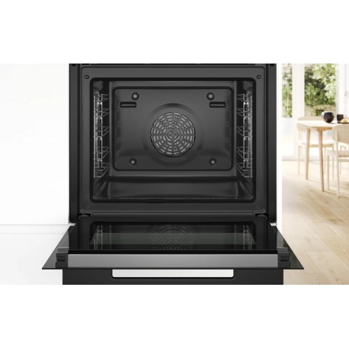 Электрический духовой шкаф Bosch HBG9763B1S (черный) 
