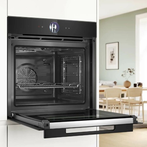 Электрический духовой шкаф Bosch HBG9763B1S (черный) 9