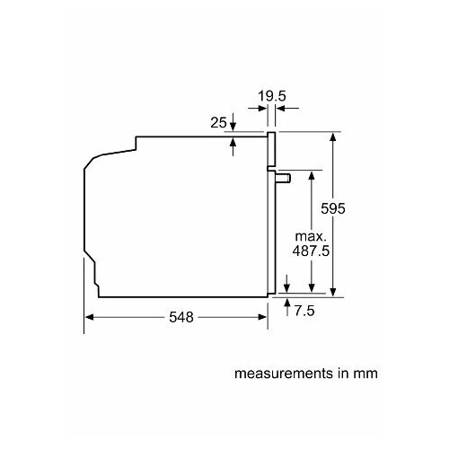 Электрический духовой шкаф Bosch HJG852YT0T (черный) 4