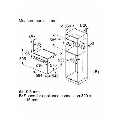 Электрический духовой шкаф Bosch HJG852YT0T (черный) 5