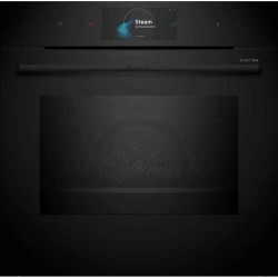 Электрический духовой шкаф Bosch HSG958DB1S (черный)