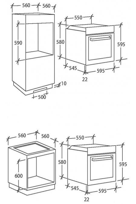 Электрический духовой шкаф Candy FCP 605 WXL/E (белый) 2