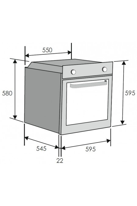 Электрический духовой шкаф Candy FCS 100 W/E1 (белый) 4
