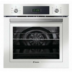 Электрический духовой шкаф Candy FCT625WXL/1 (белое стекло/нержавеющая сталь)
