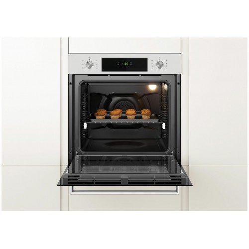 Электрический духовой шкаф Candy FCT625WXL/1 (белое стекло/нержавеющая сталь) 4