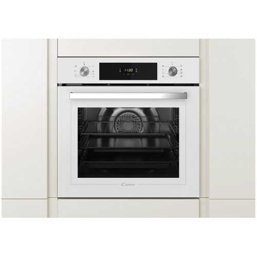 Электрический духовой шкаф Candy FCT625WXL/1 (белое стекло/нержавеющая сталь) 5