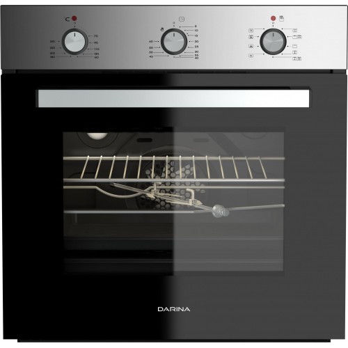 Электрический духовой шкаф DARINA 0U5 BDE112 705 X (серебристый) 7