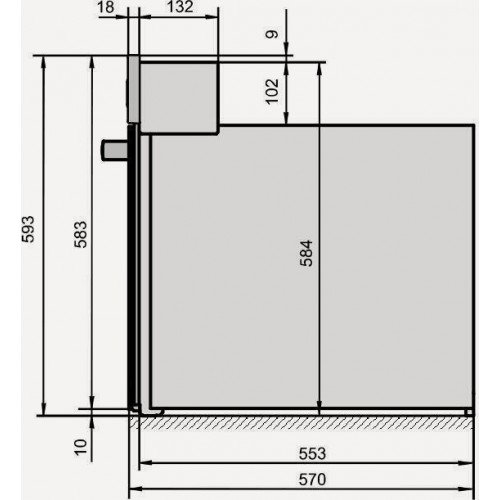 Электрический духовой шкаф DARINA 1U5 BDE 112 708 X5 (нержавеющая сталь) 4