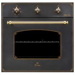 Электрический духовой шкаф De luxe 6006.03 эшв - 061 (матовый черный)