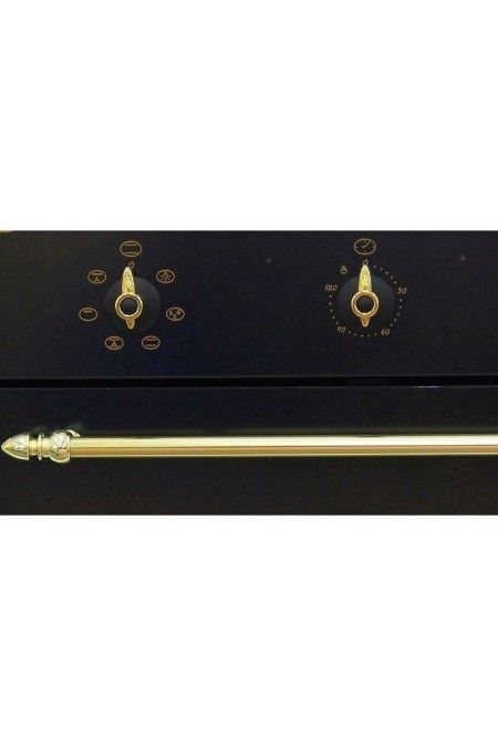 Электрический духовой шкаф De luxe 6006.03 эшв - 061 (матовый черный) 1