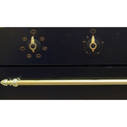 Электрический духовой шкаф De luxe 6006.03 эшв - 061 (матовый черный) 1