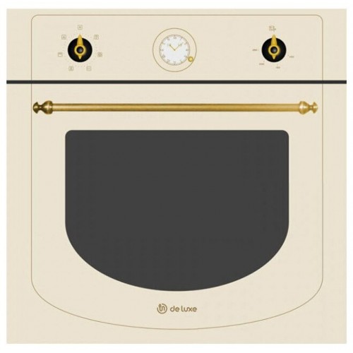 Электрический духовой шкаф De luxe 6006.05эшв-037 (топленое молоко) 
