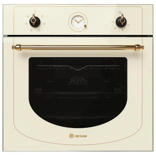 Электрический духовой шкаф De luxe 6006.05эшв-037 (топленое молоко) 1