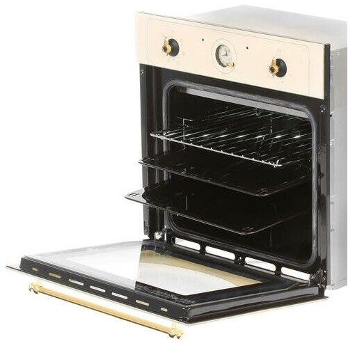 Электрический духовой шкаф De luxe 6006.05эшв-037 (топленое молоко) 4