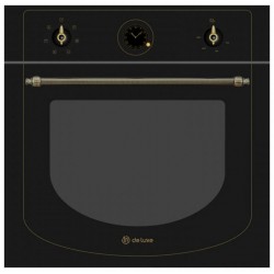 Электрический духовой шкаф De luxe 6006.05эшв-062 (черный)