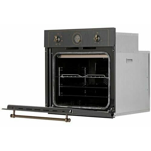 Электрический духовой шкаф De luxe 6006.05эшв-062 (черный) 6