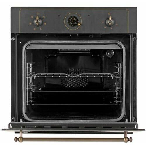 Электрический духовой шкаф De luxe 6006.05эшв-062 (черный) 8