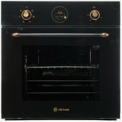 Электрический духовой шкаф De luxe 6006.05эшв-150 (черный)