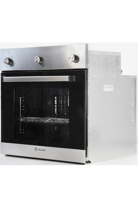 Электрический духовой шкаф De luxe 6006.07эшв-300 (нержавеющая сталь) 