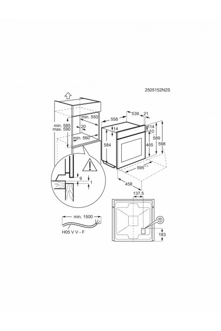 Электрический духовой шкаф Electrolux KOFDP46BK (черный) 6
