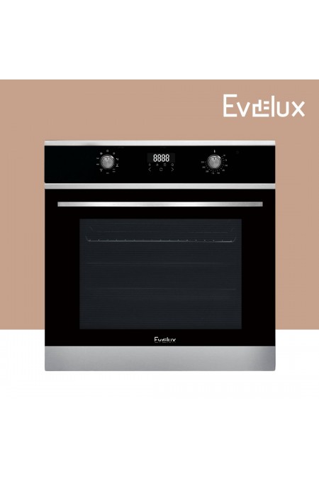 Электрический духовой шкаф Evelux EO 635 PX (черный/нержавеющая сталь) 
