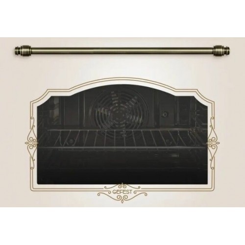 Электрический духовой шкаф GEFEST ДА 602-02 К55 (кремовый с рисунком ретро) 2