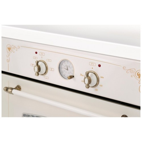 Электрический духовой шкаф GEFEST ДА 602-02 К55 (кремовый с рисунком ретро) 3