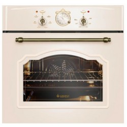 Электрический духовой шкаф GEFEST ДА 602-02 К64 S (кремовый с рисунком ретро)