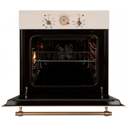 Электрический духовой шкаф GEFEST ДА 602-02 К64 S (кремовый с рисунком ретро) 3